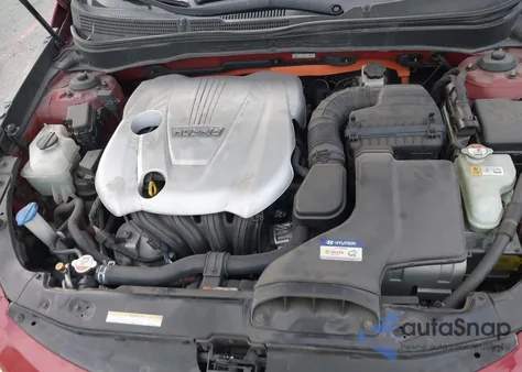 2011 Hyundai Sonata Hybrid from USA, damaged, VIN KMHEC4A40BA011286